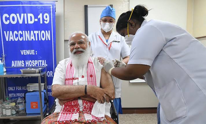 India clocked its highest ever single day vaccination numbers