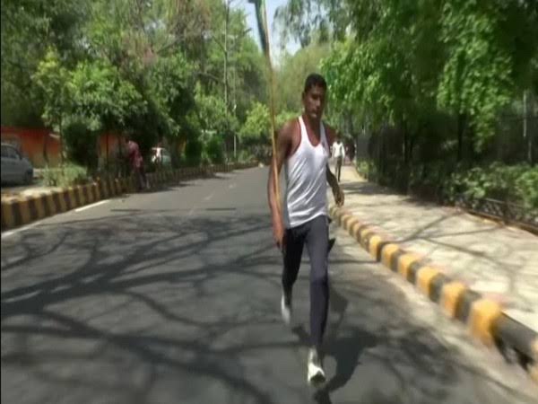 The young man ran from Rajasthan to Delhi, the reason is very special