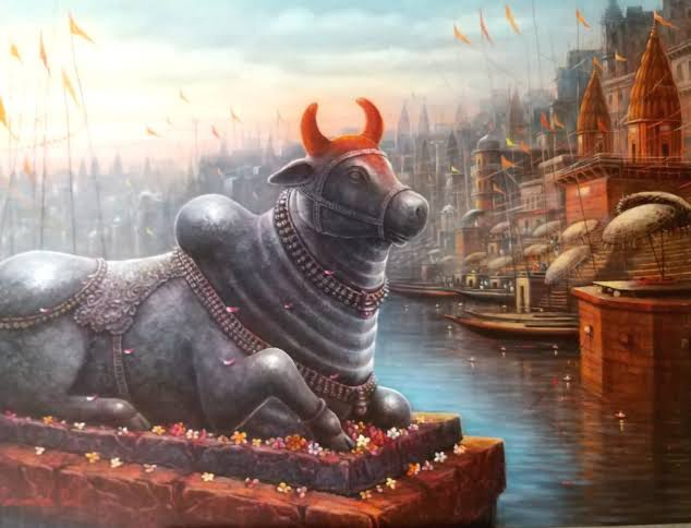 Why is Nandi in front of Shiva Lingam ?